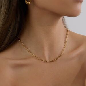 18K Gold Plated Chain Necklace